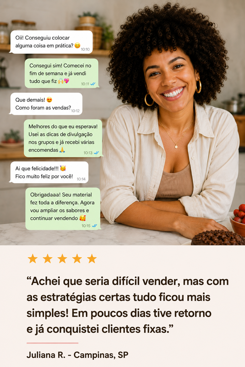 Depoimento da Juliana R. de Campinas